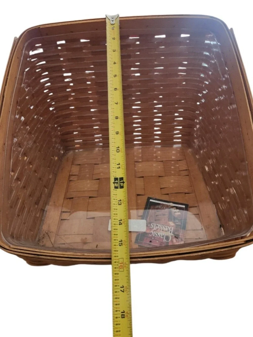 Longaberger Book Keeper Basket
